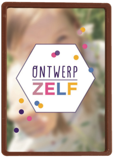 ontwerp het zelf kaart portret