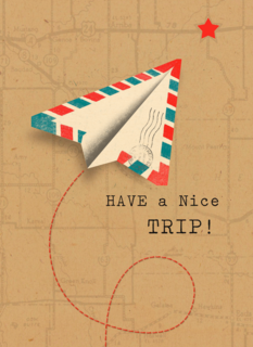 vliegtuig have a nice trip