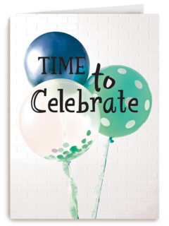 verjaardag man hip time to celebrate