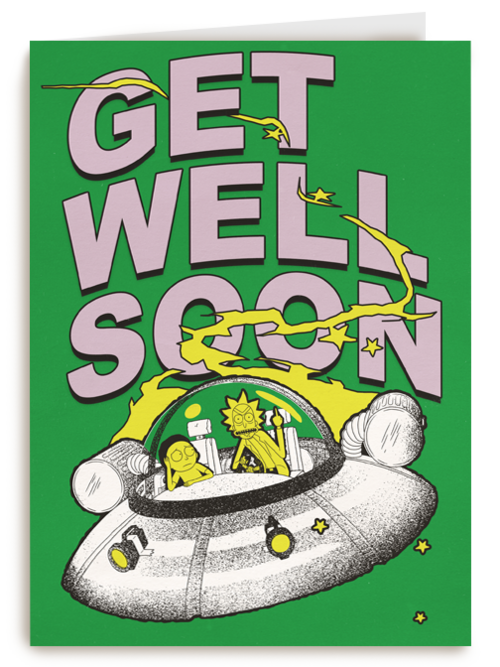 Rick Morty Get Well Soon