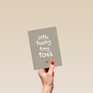 little teeny tiny toes