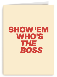 goed gedaan kaart andc show them who is boss