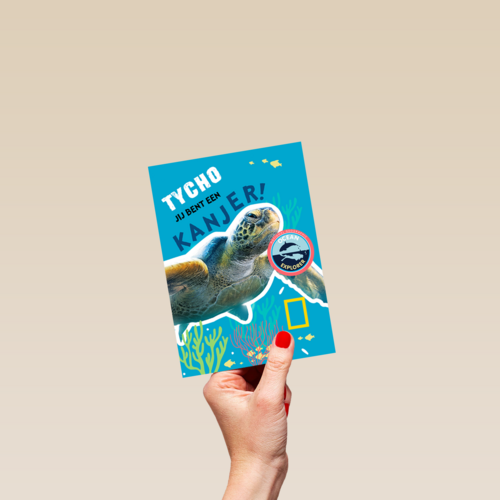 verjaardag kaart schildpad