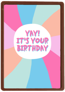 Verjaardagskaart tiener meisje en vrouw hip Yay it is your birthday