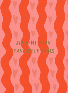 Valentijn kronkel jij bent mijn favoriet