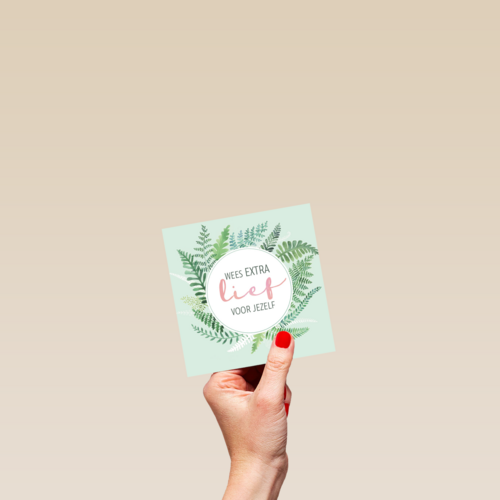botanical wees extra lief voor jezelf