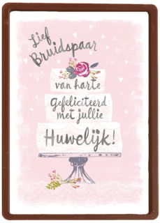 lief bruidspaar van harte