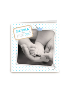 babyvoetjes handjes kleinzoon