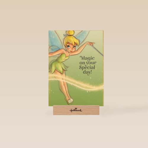 Disney verjaardagskaart Tinkerbell