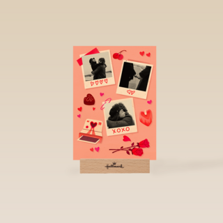 Valentine instant camera foto