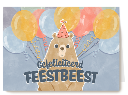 Making Memories Gefeliciteerd Feestbeest