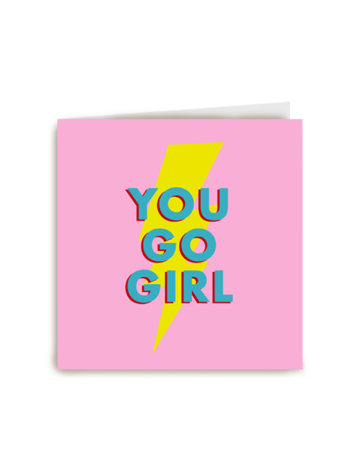 you go girl lightning powervrouw