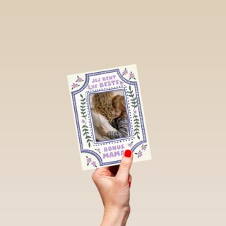 De beste bonus mama fotokaart