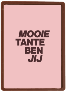 zomaar kaart andc mooie tante ben jij