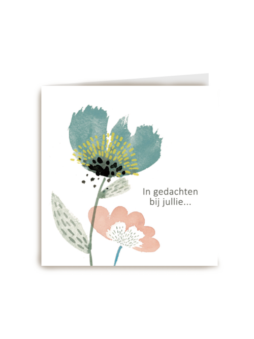 condoleance in gedachten bij jullie