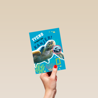 verjaardag kaart schildpad