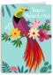 Complimentkaart you are wonderful paradijsvogel