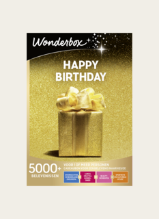 Wonderbox Happy Birthday Cadeaubon