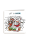 Kerstkaart let it snow