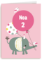 olifant met ballon
