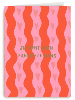 Valentijn kronkel jij bent mijn favoriet