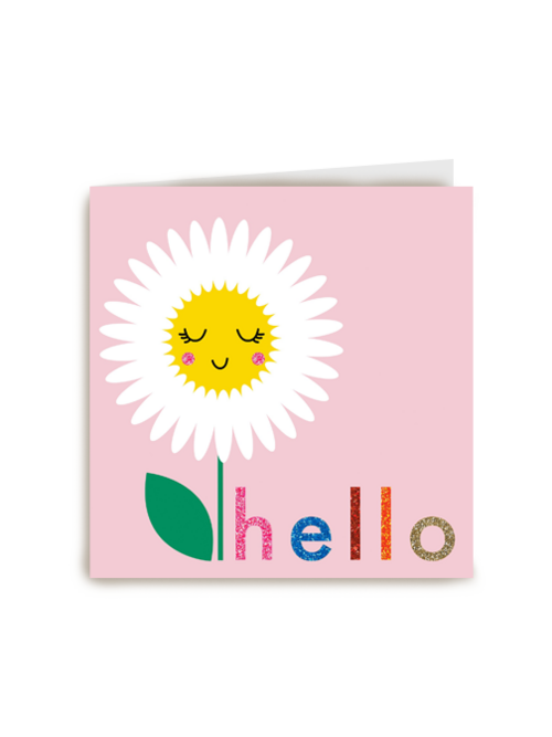 Zomaar kaart Hello