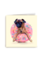 hond met donut