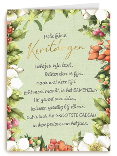 Marjolein Bastin Kerstdagen Tekst
