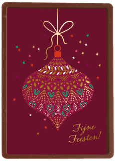 Stijlvolle kerstkaart