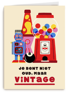 Verjaardag Niet Oud Maar Vintage