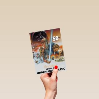 verjaardag kaart man star wars classics