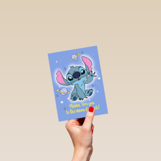 Stitch Mama Love You Moon 