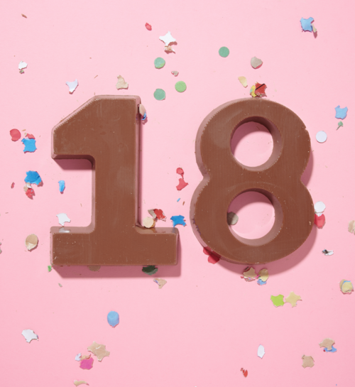 18 Chocolade Leeftijd
