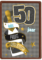verjaardag leeftijden fles 50 jaar