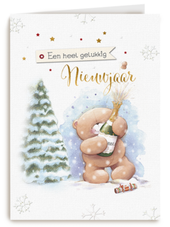 Forever Friends Gelukkig Nieuwjaar fles