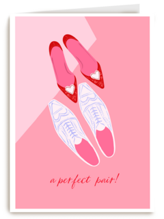 Liefde kaart a perfect pair