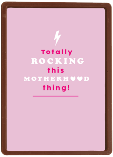 moederdag kaart hip totally rocking this moederhood thing