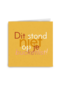 dit stond niet op je bucketlist