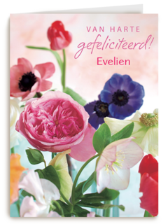 bloemen roze en paars