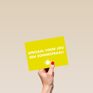 Beterschapskaart opvrolijken Speciaal voor jou een zonnestraal