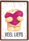 valentijnskaart forever friends Veel liefs