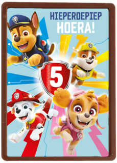 Paw Patrol hieperdepiep hoera