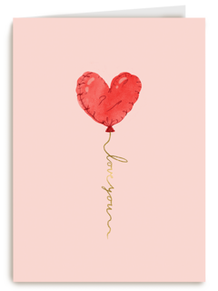 Valentine love you heart