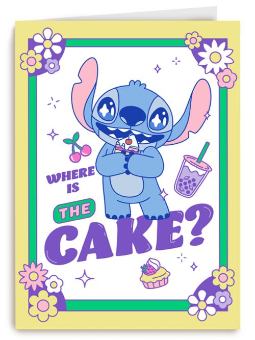 Disney Stitch Where Is The Cake