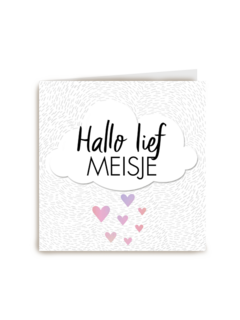 shine hallo lief meisje