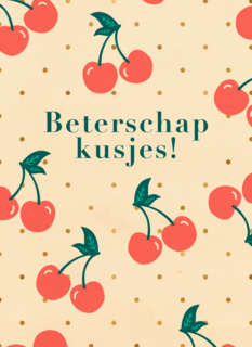 Beterschap kusjes