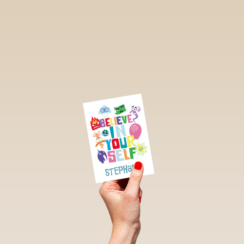 Disney Inside Out Believe In Yourself