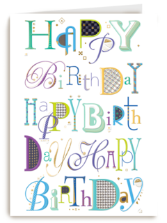 verjaardag kaart man klassiek happy birthday turnowsky