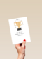 Complimentkaart dubbel en dwars verdiend