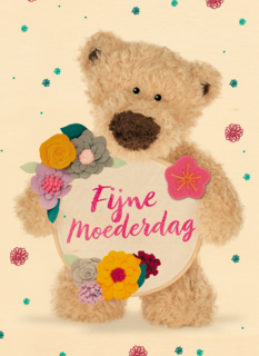 moederdag kaart beer fijne moederdag